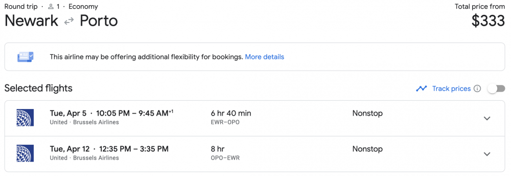 Cheap Flights to Europe: Newark to Porto