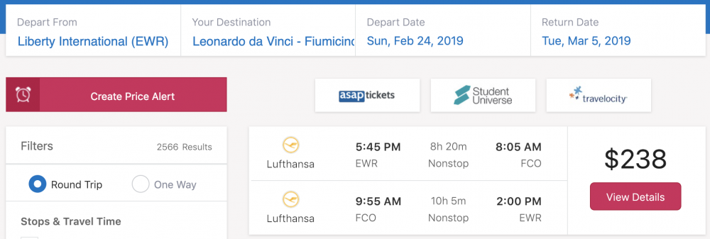 Cheap Flights to Europe