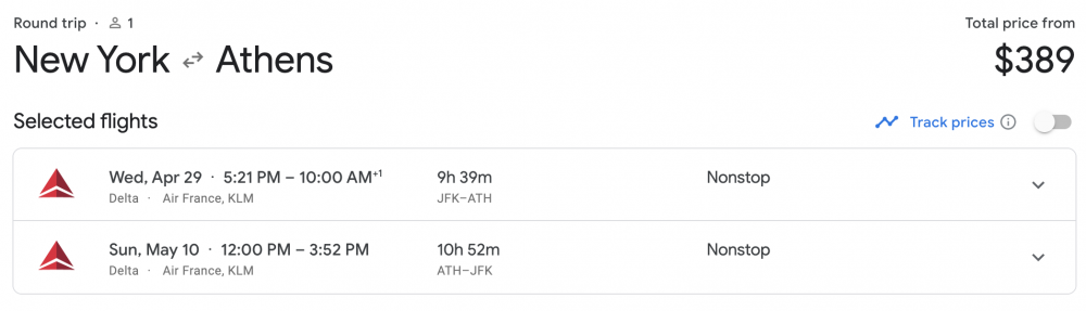 Cheap Flights to Greece