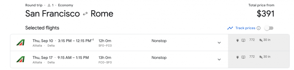 Cheap Flights to Europe: San Francisco to Rome