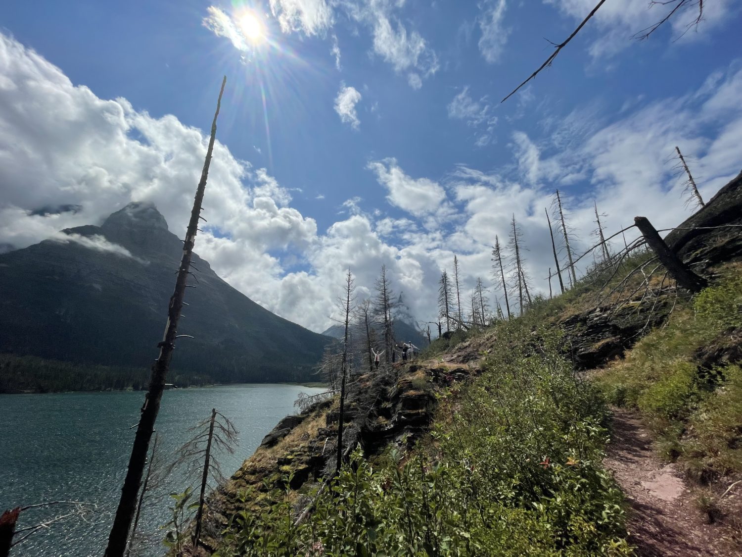 No crowds Glacier National Park
