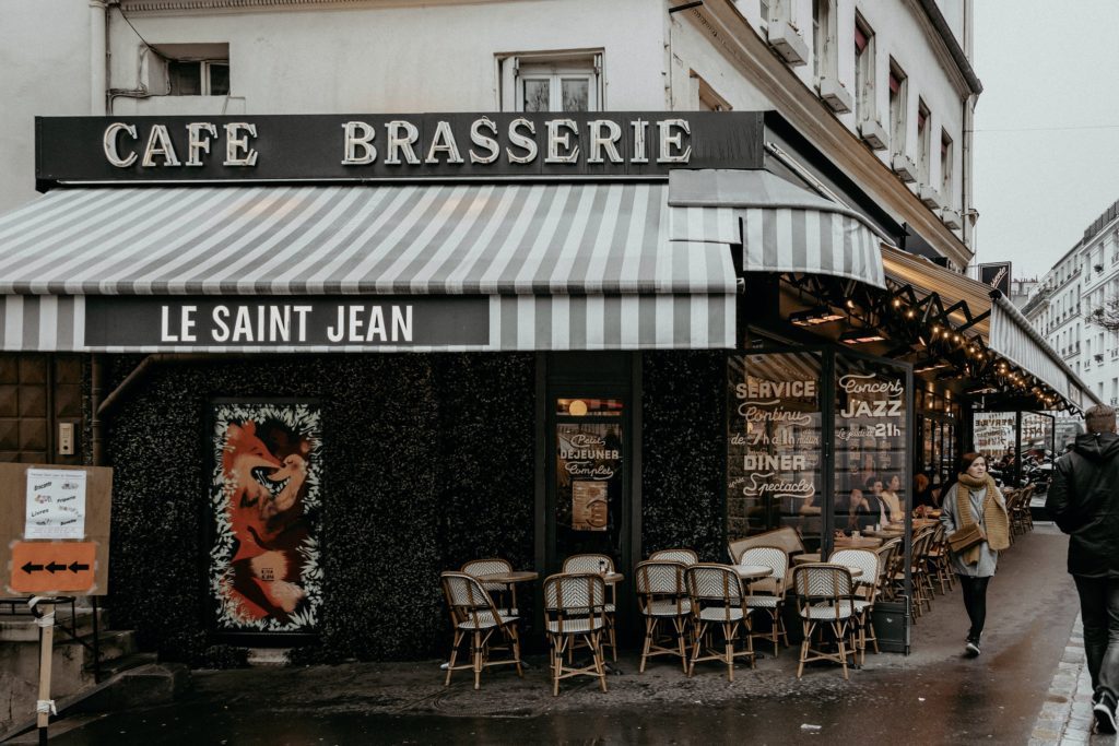 Cafe in Paris, France