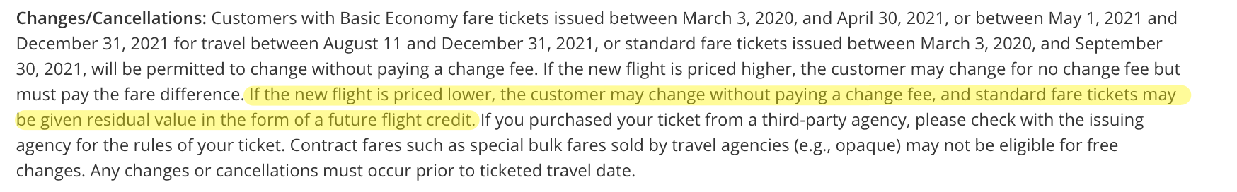 united basic economy flexible