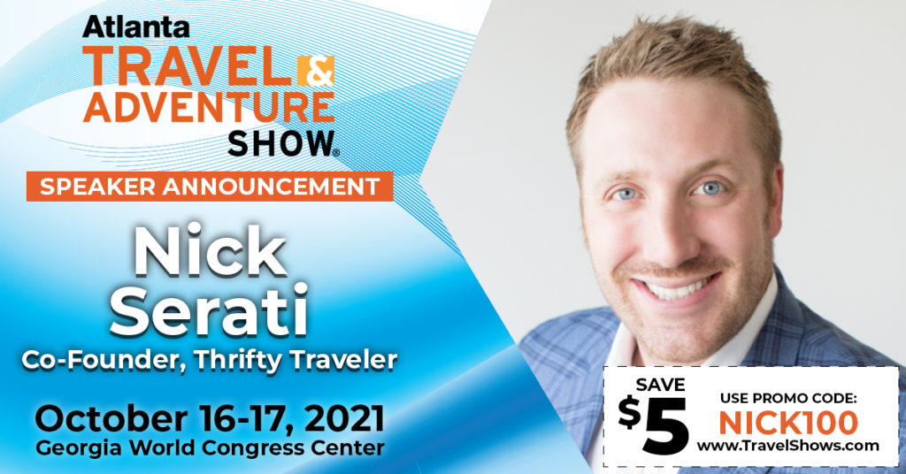 atlanta travel and adventure show nick