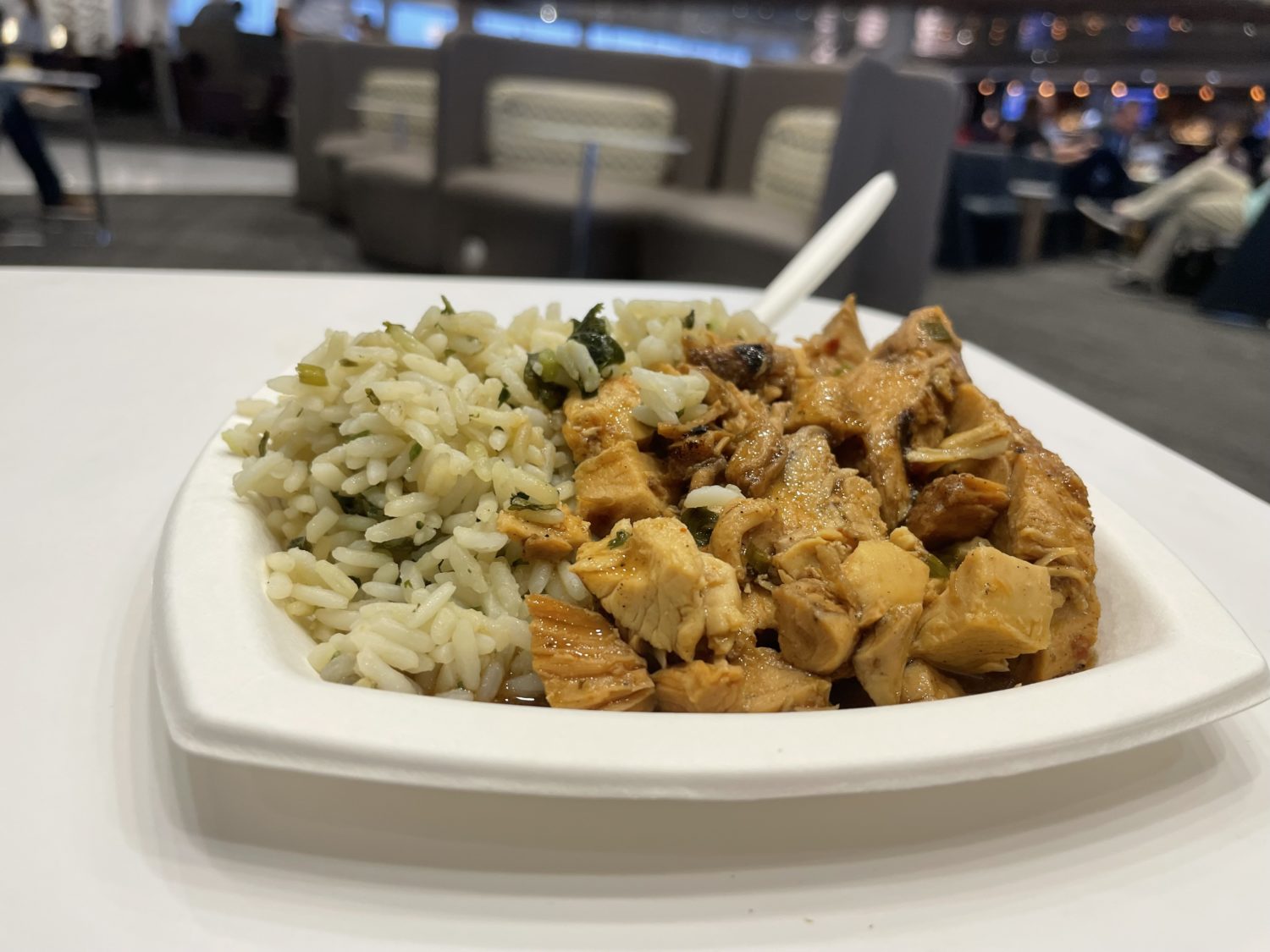 Atlanta Delta Sky Club food