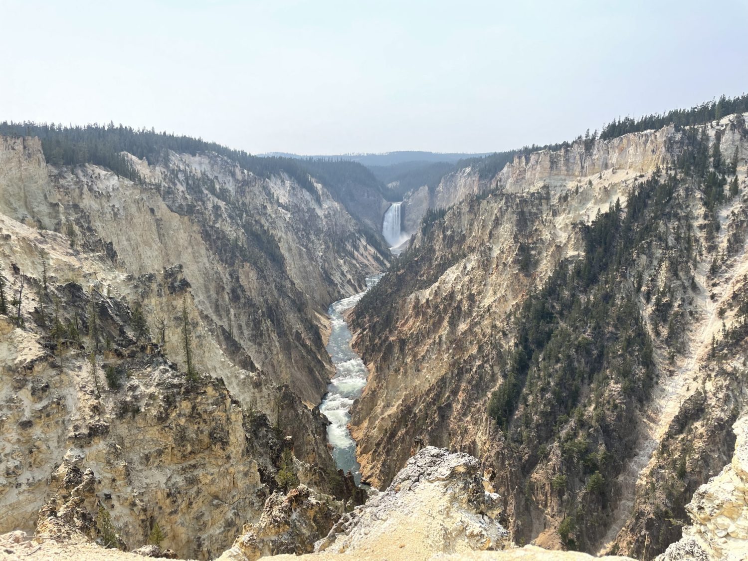 Yellowstone National Park road trip