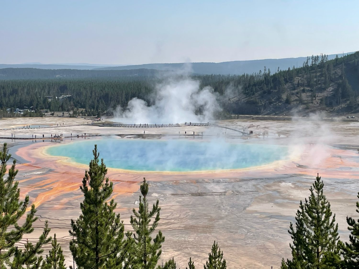 Yellowstone National Park road trip