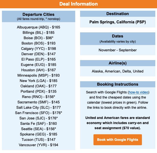 Sub-$200 flights