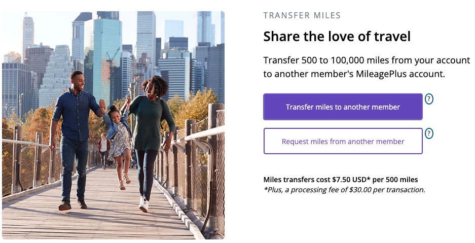 United Miles Transfer