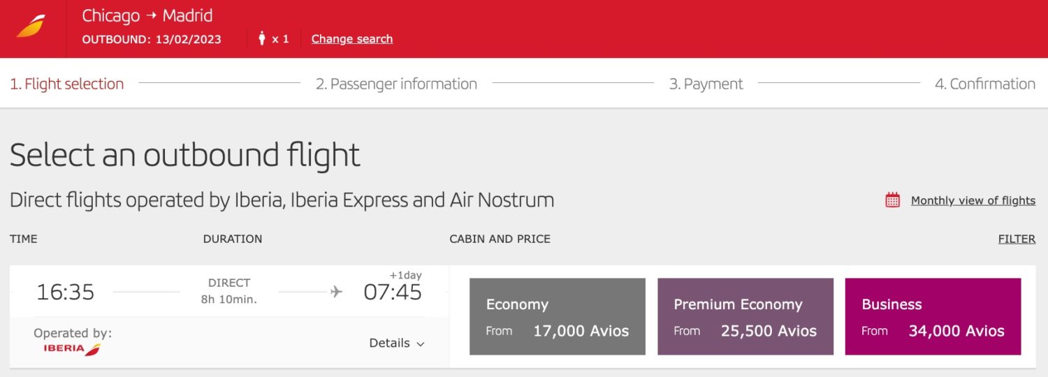 chicago to madrid award