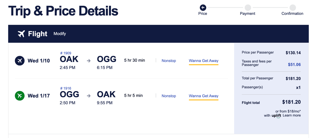 hawaii flight deal southwest