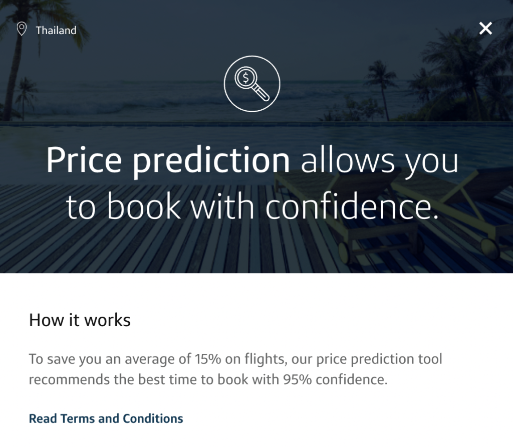 Capital One Travel Portal price prediction
