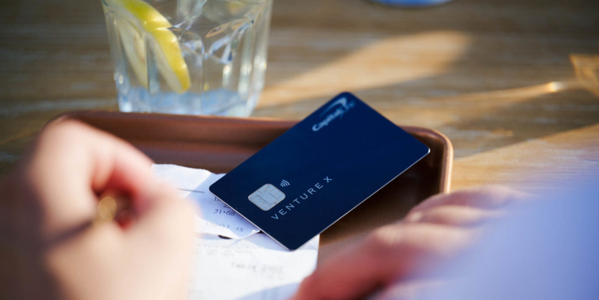 Capital One Venture X rewards credit card