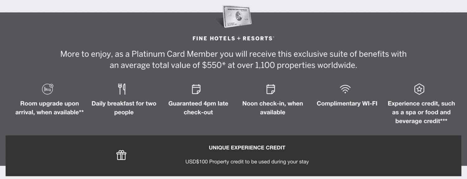 Fine Hotels and Resorts