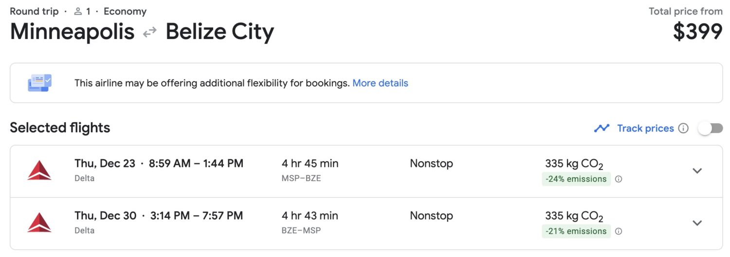 Cheap flights for Christmas and New Year's