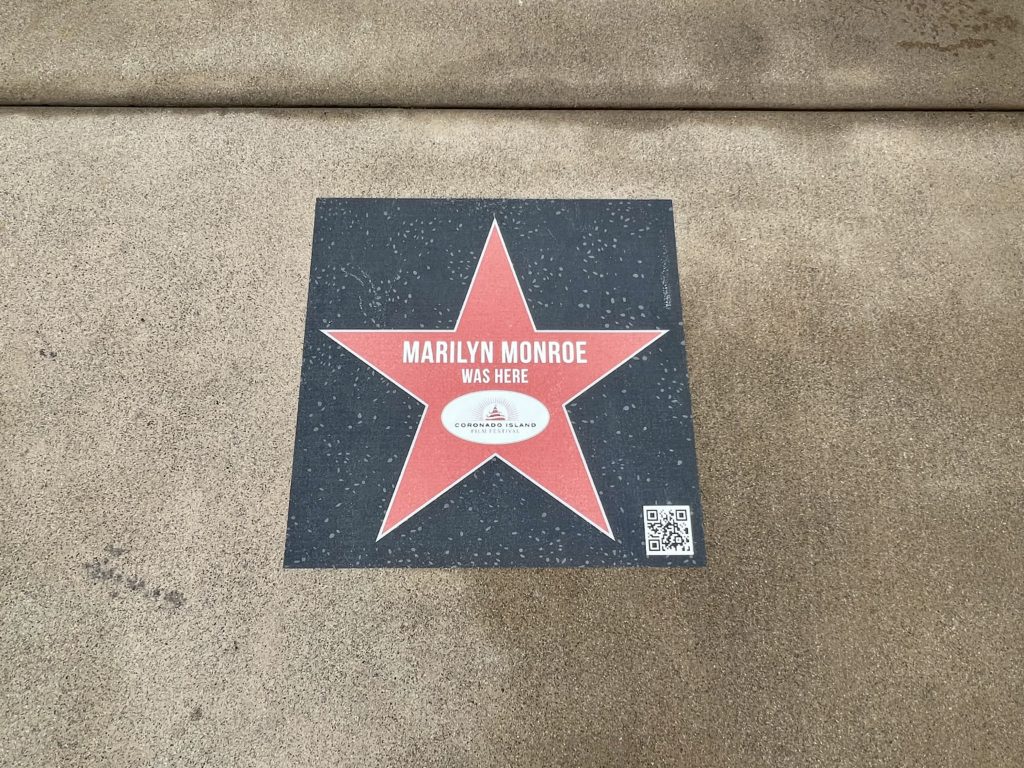hotel del coronado marilyn monroe star