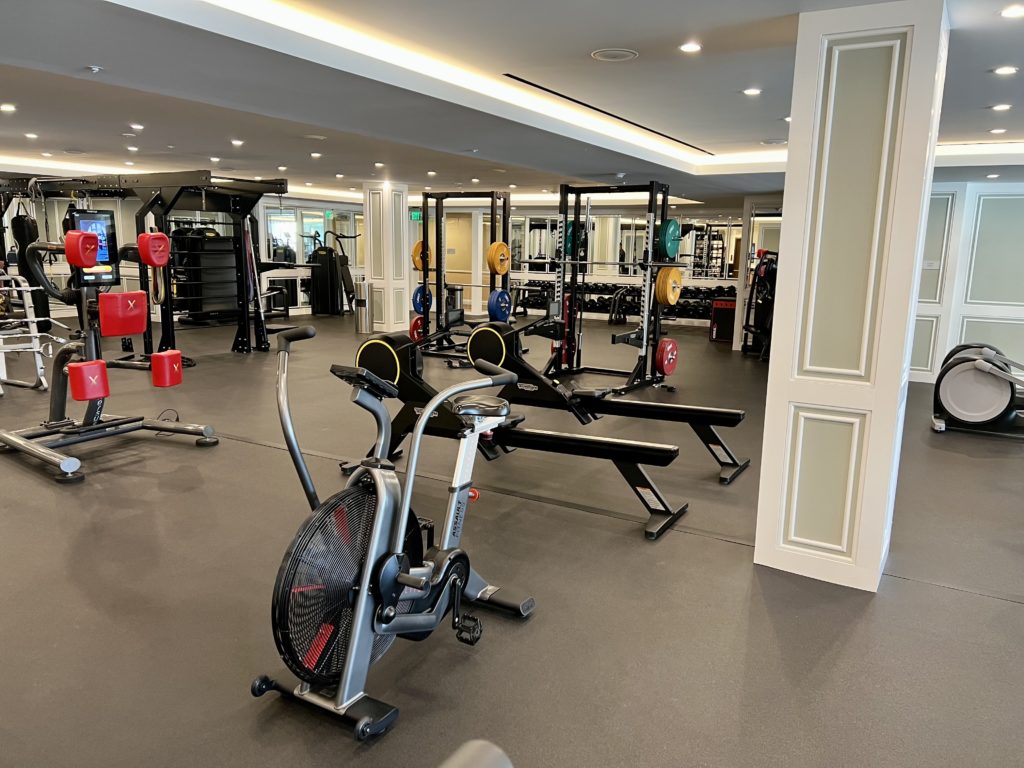 hotel del coronado gym
