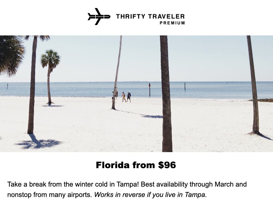 Cheap flights to Tampa