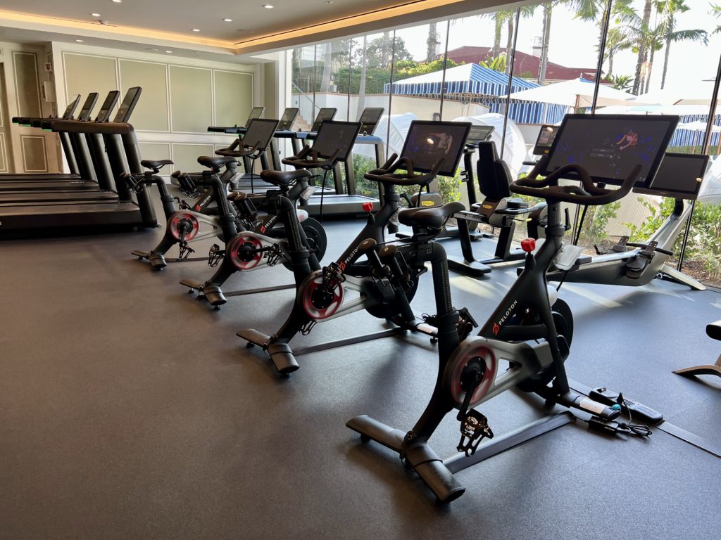 hotel del coronado peloton bikes