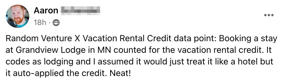 aaron s facebook group comment