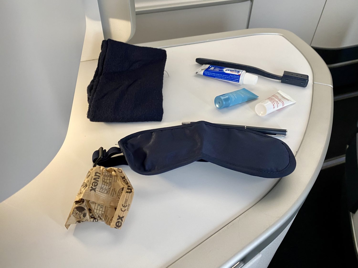 air france business class amenities