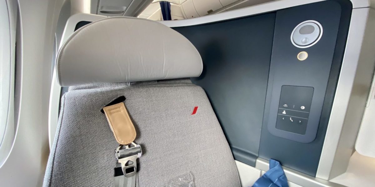 air france business class seat
