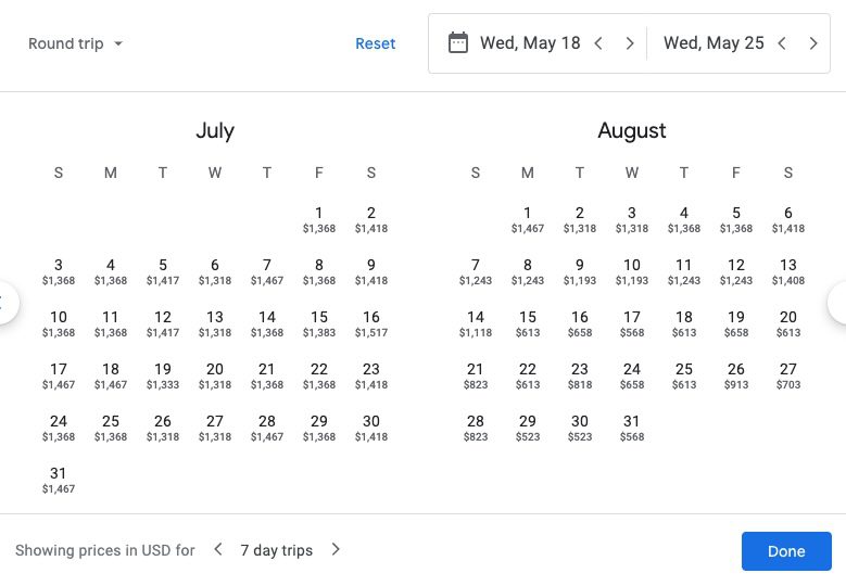 Cheap flights to Paris