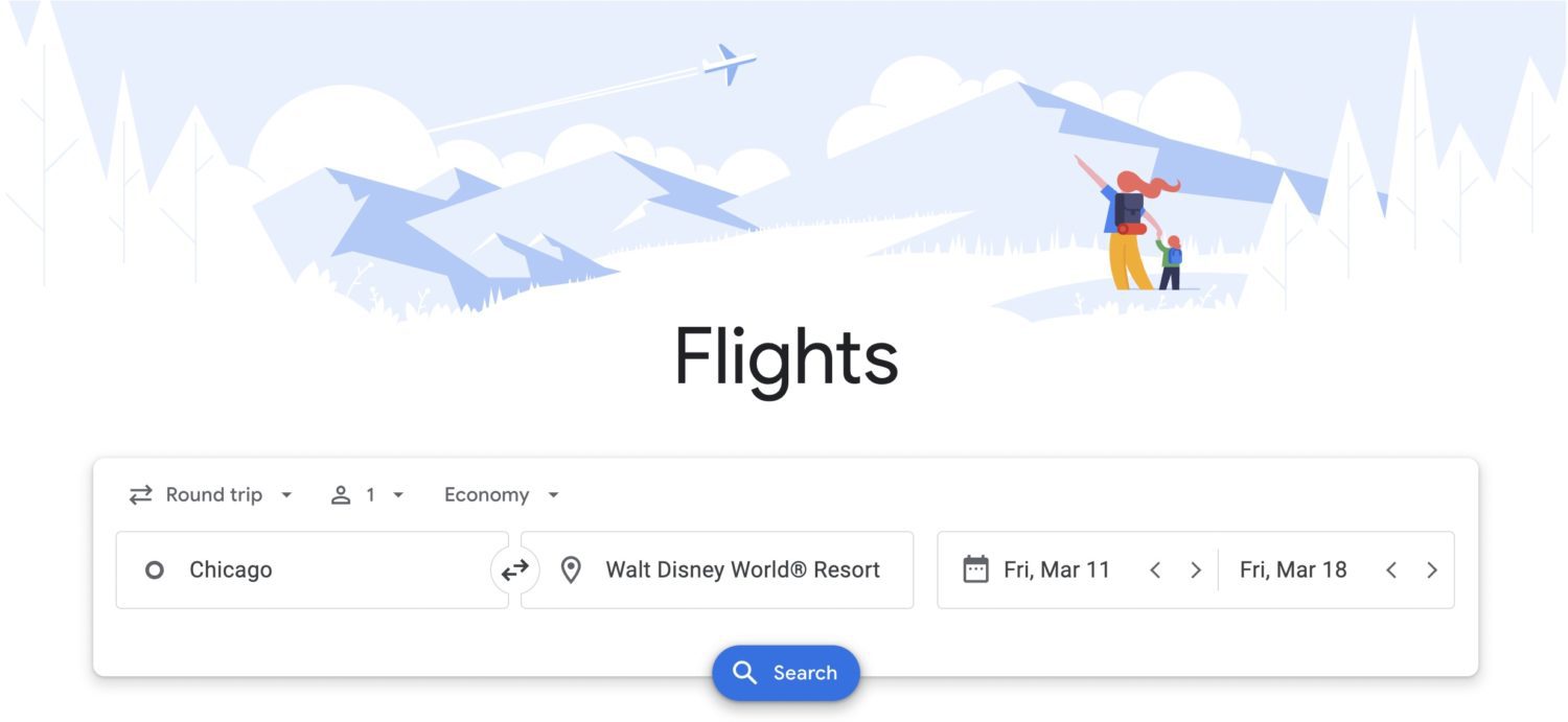 Cheap Flights to Disney