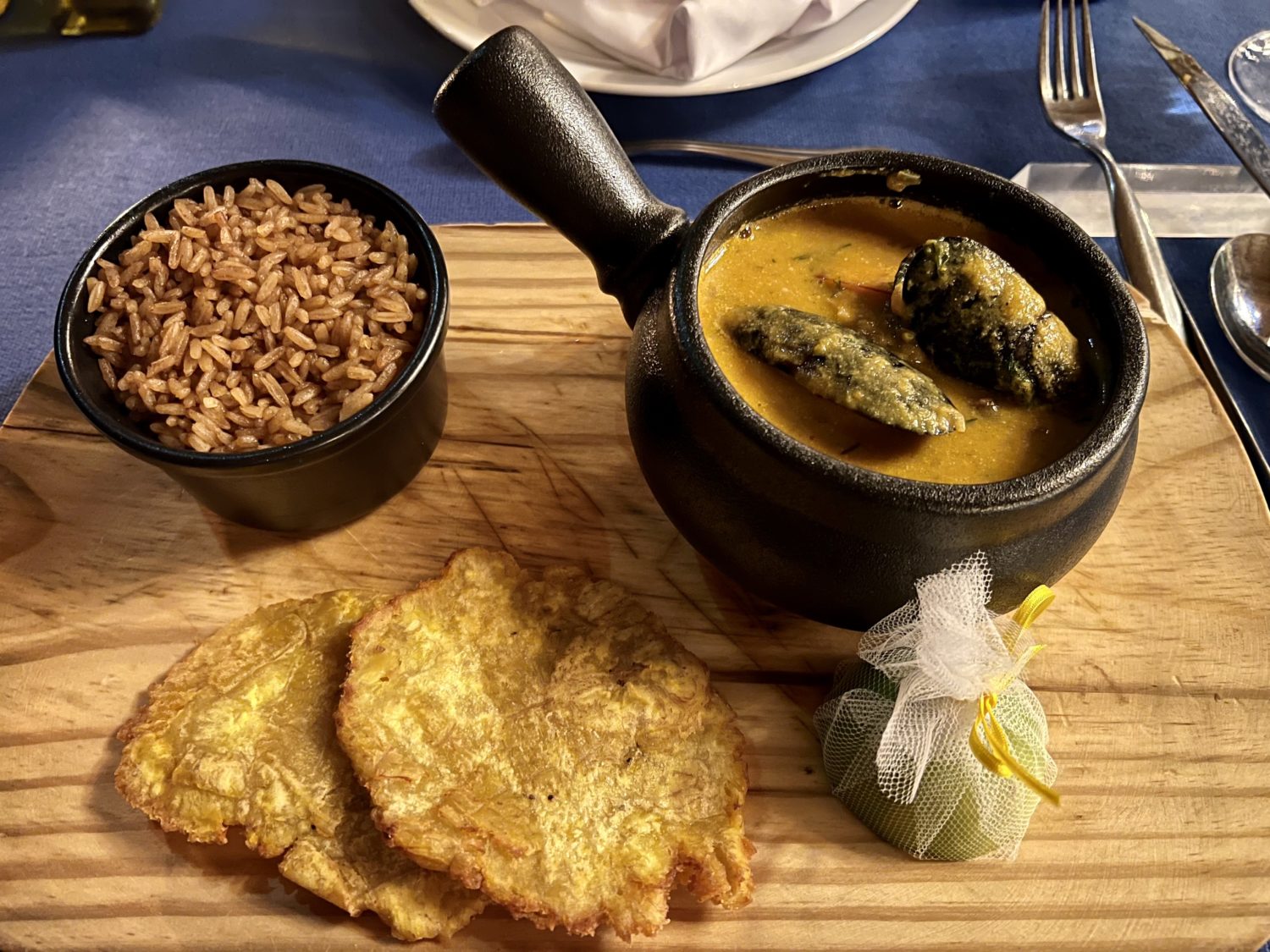 hotel las islas baru dinner