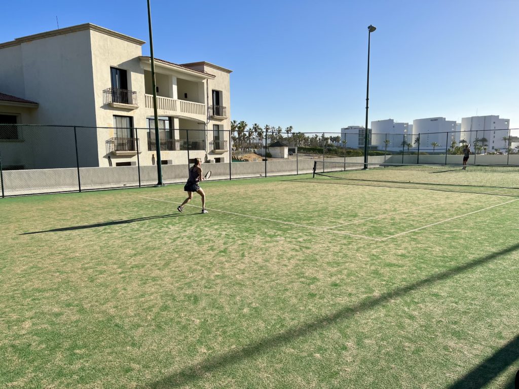 hyatt ziva los cabos tennis court