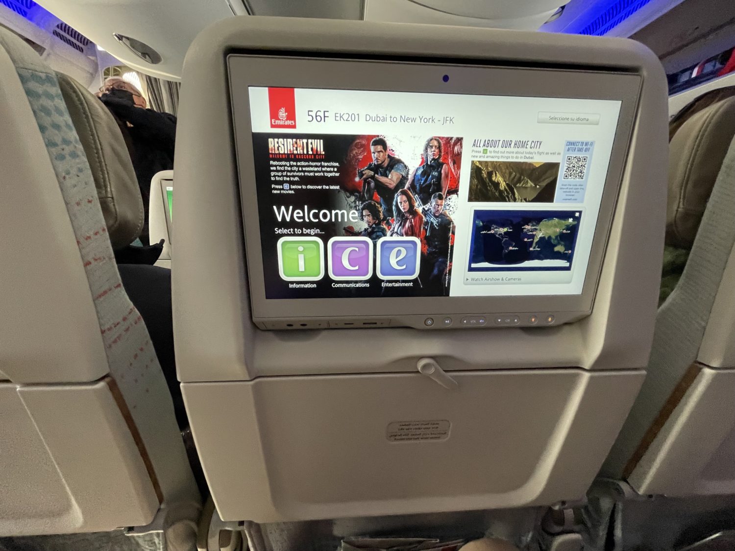 Emirates Airways Economy Review