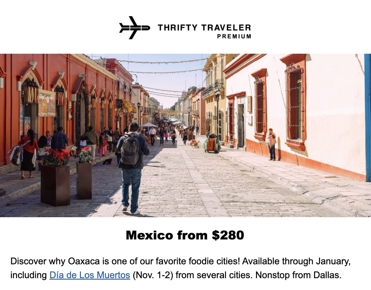 Oaxaca flight deals