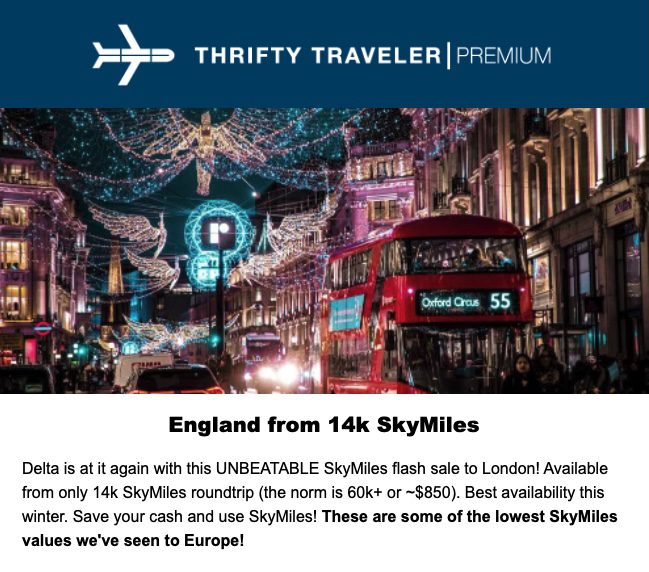 London SkyMiles