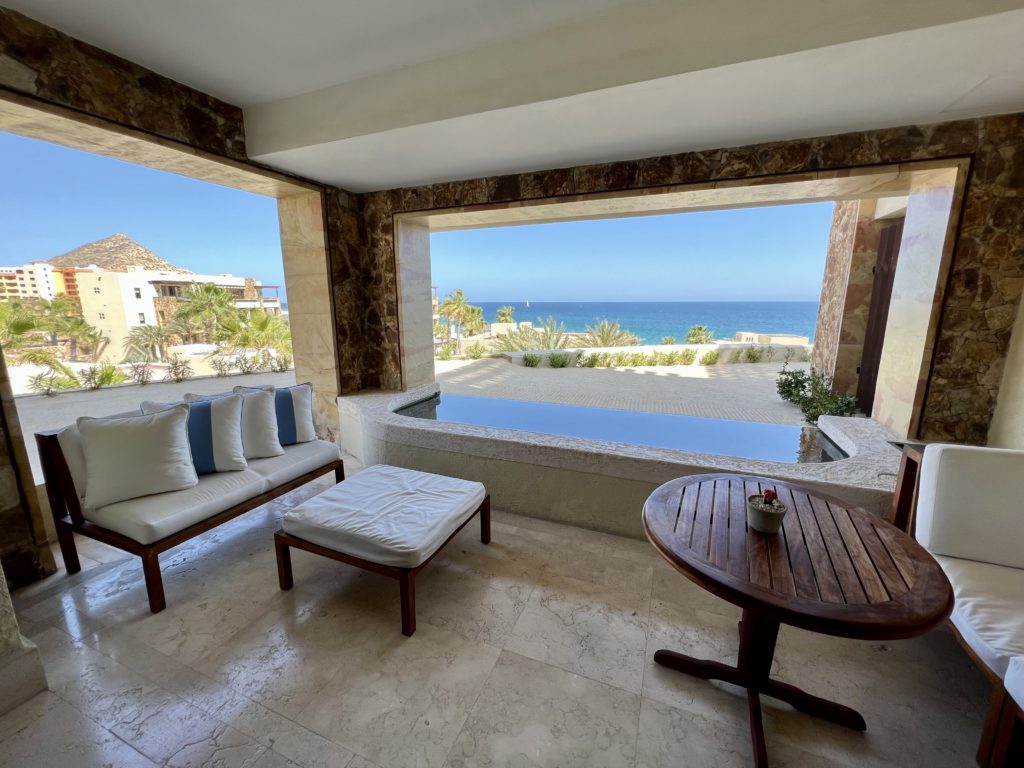Waldorf Astoria los cabos pedregal walk out terrace