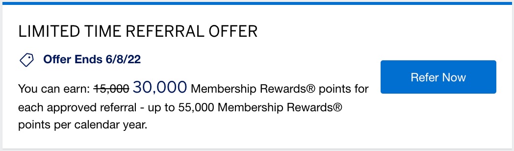 amex gold referral