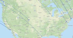 ana route map from North America