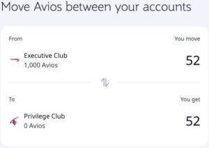 combine qatar and british airways avios