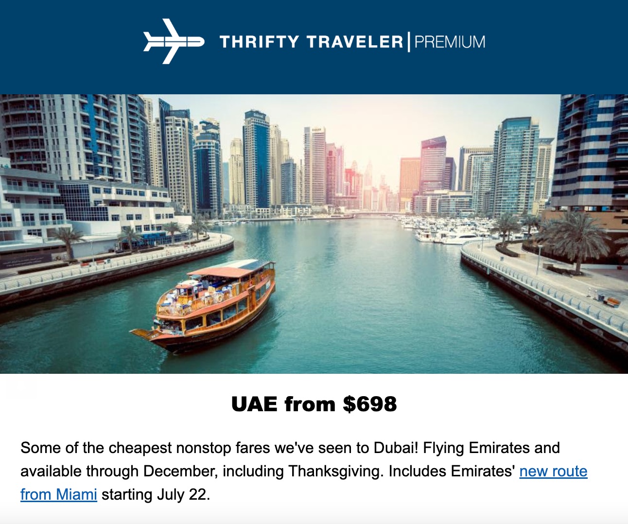 emirates economy deal