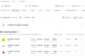 New York to Orlando roundtrip