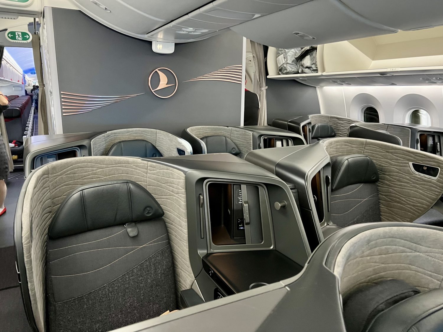 turkish airlines business class middle seats