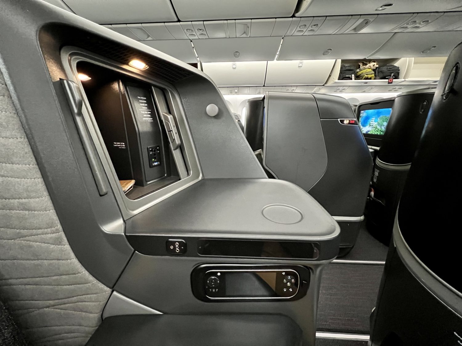 turkish airlines business class seat 
