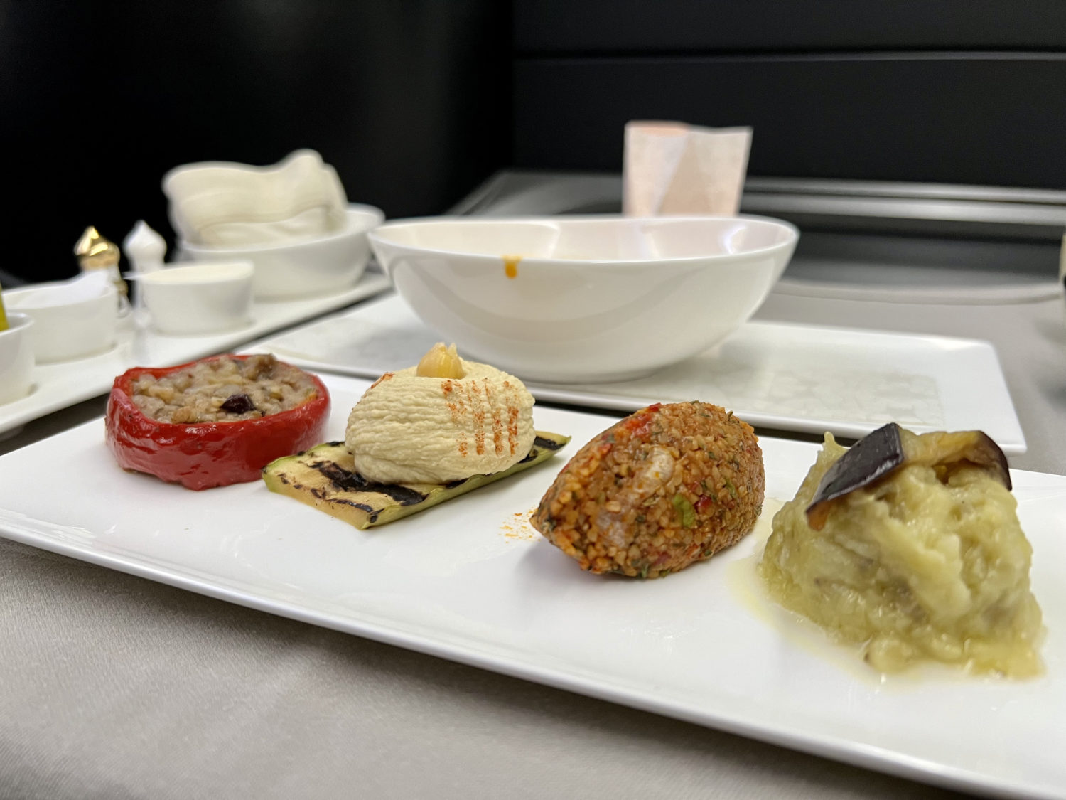 turkish airlines mezze