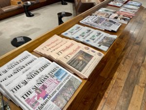 virgin atlantic clubhouse london reading material