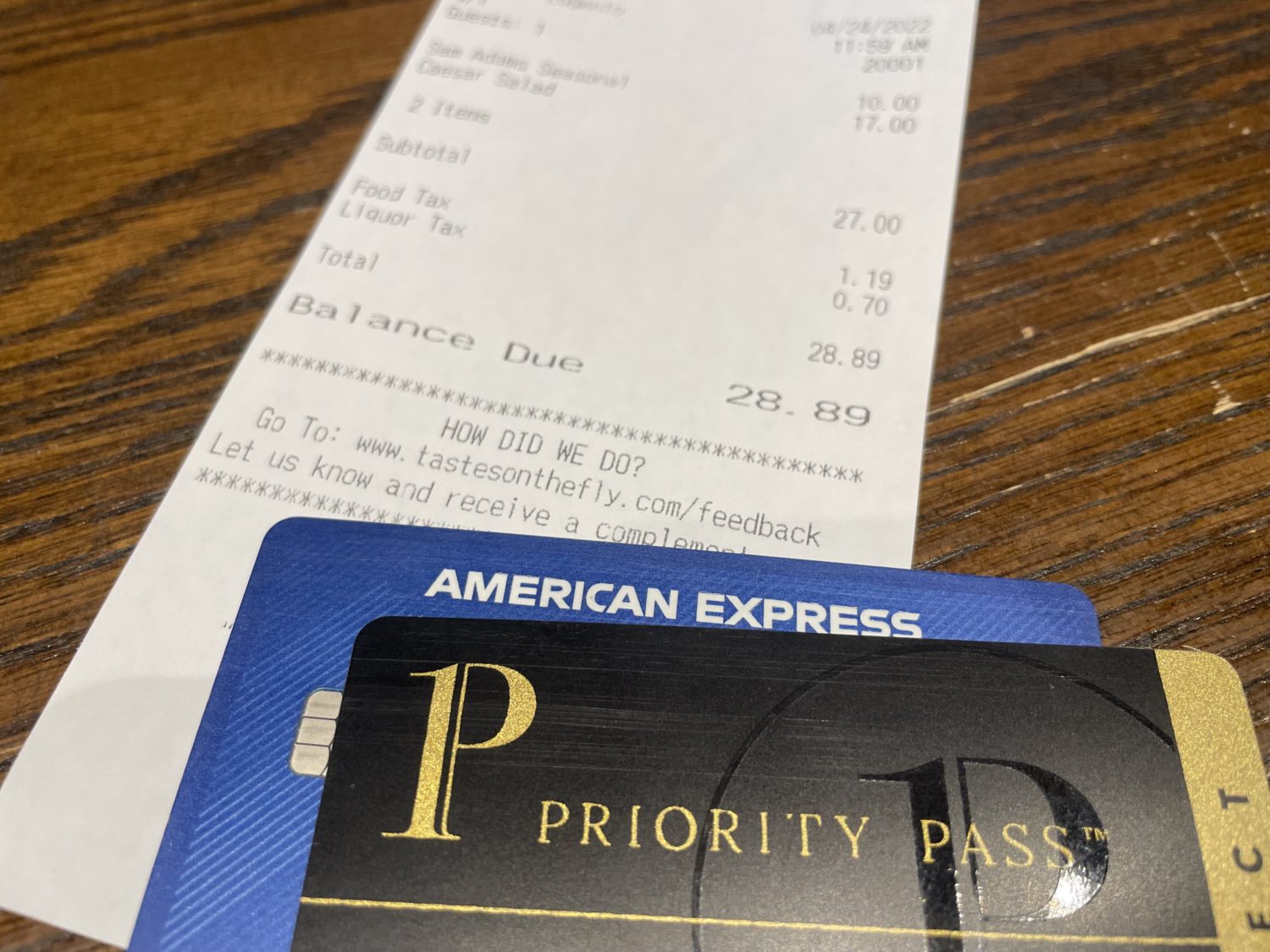 Priority Pass bill