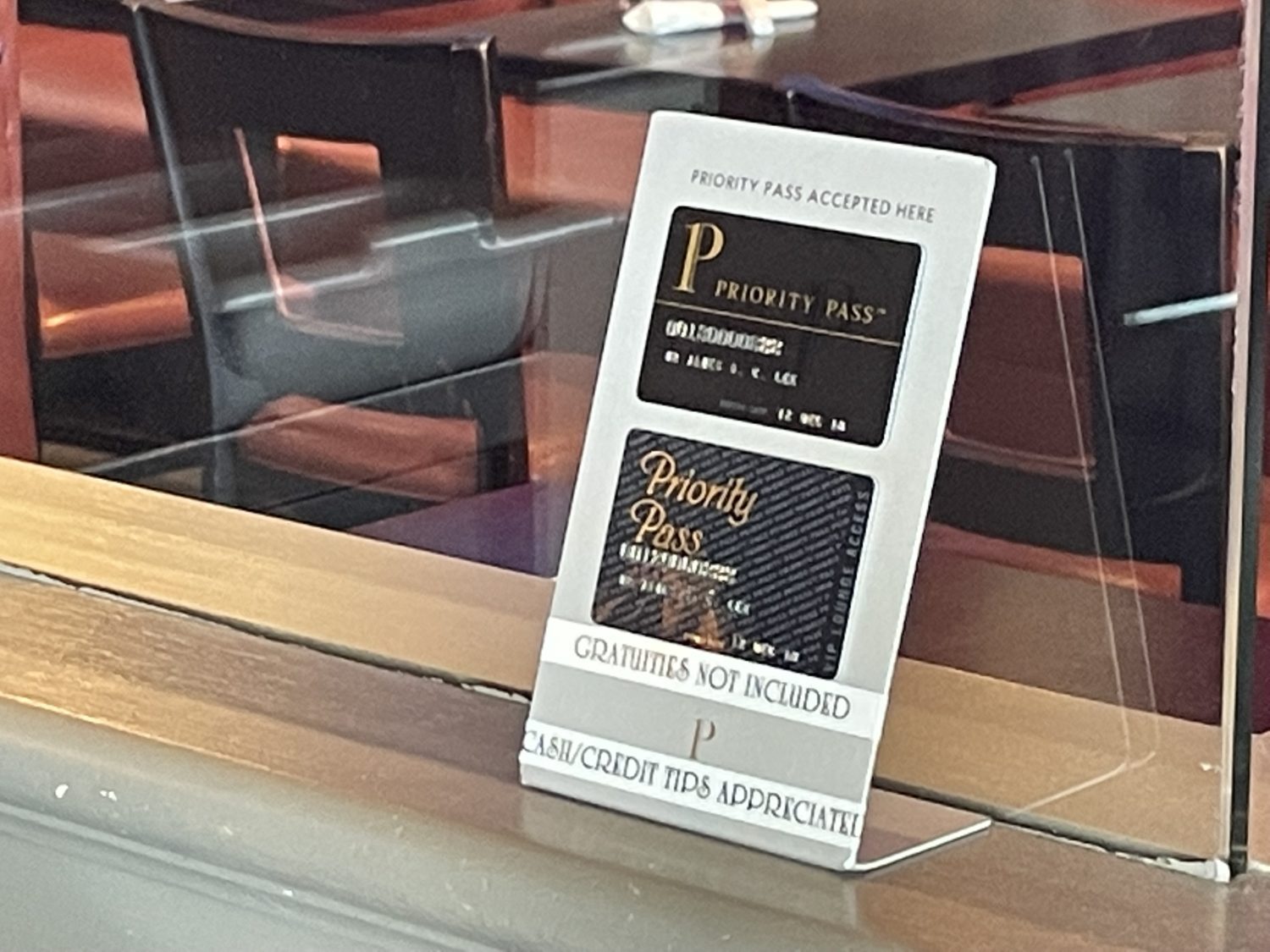 Priority Pass restaurants