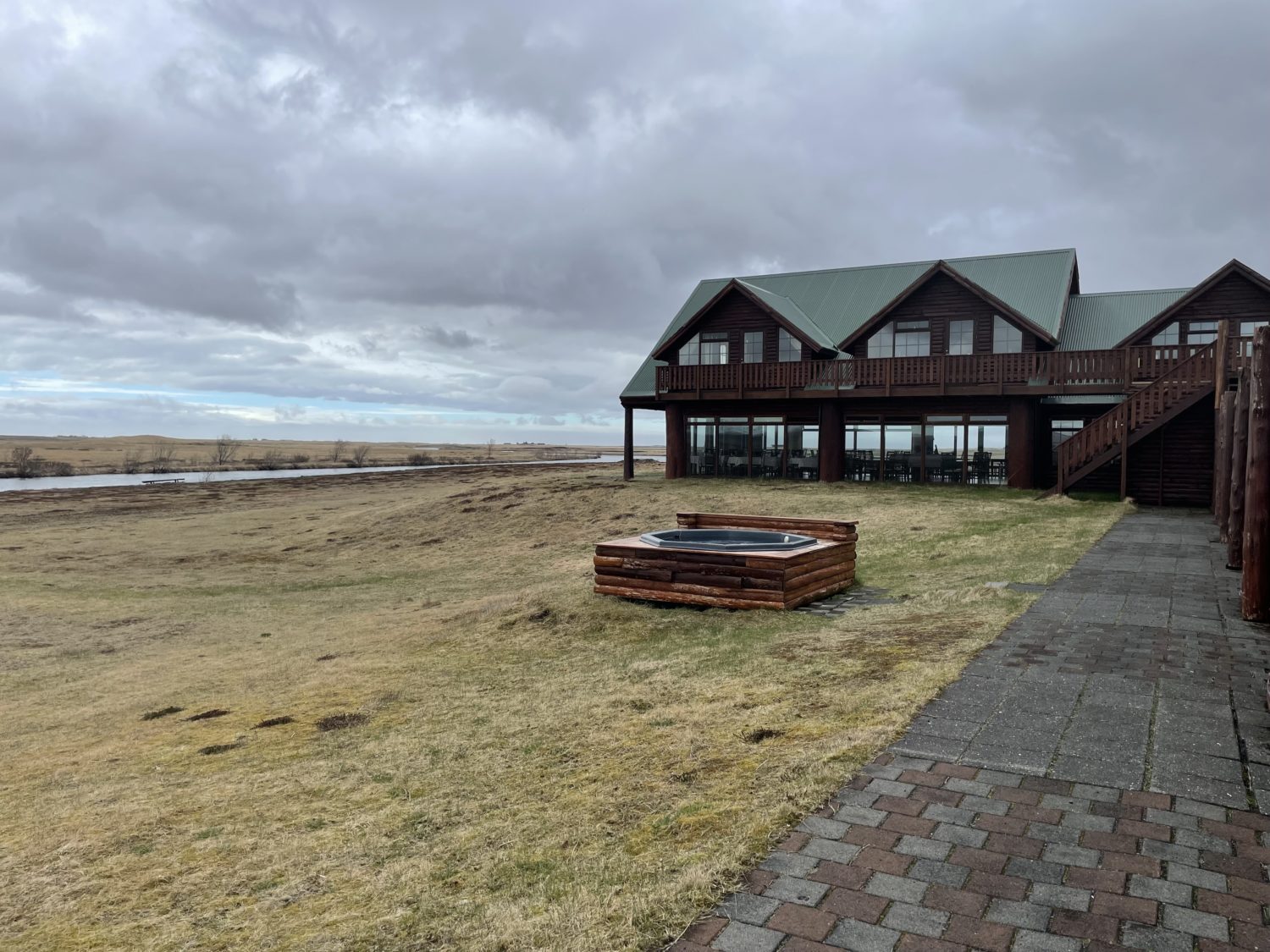 Hotel Ranga hot tub view