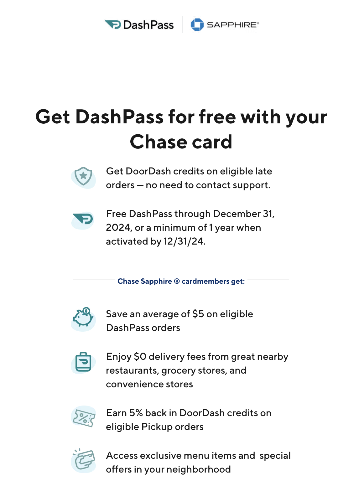 Sapphire DashPass Membership