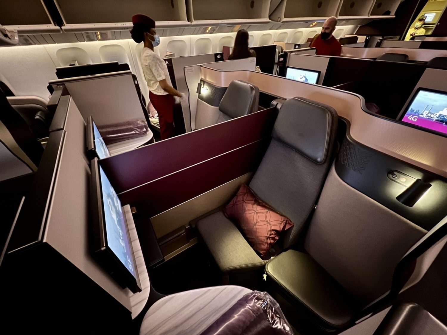 Pandemic or Not, Qatar Qsuites Still Stand Above the Rest 4 qsuite honeymoon seat