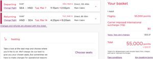 Save Your SkyMiles, Book Delta Flights through Virgin Atlantic 48 Seattle to Tokyo on Delta using Virgin miles