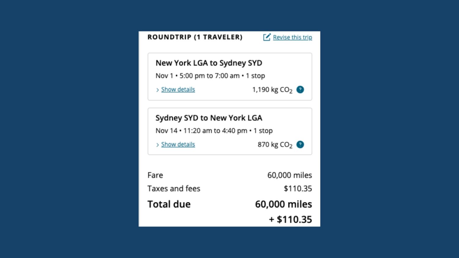 united deal to australia